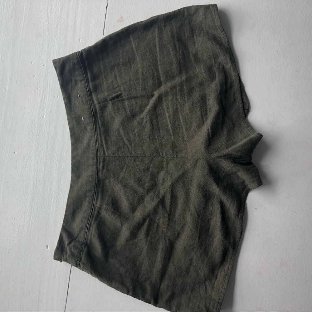ARMY GREEN SKORT - Picture 4 of 5